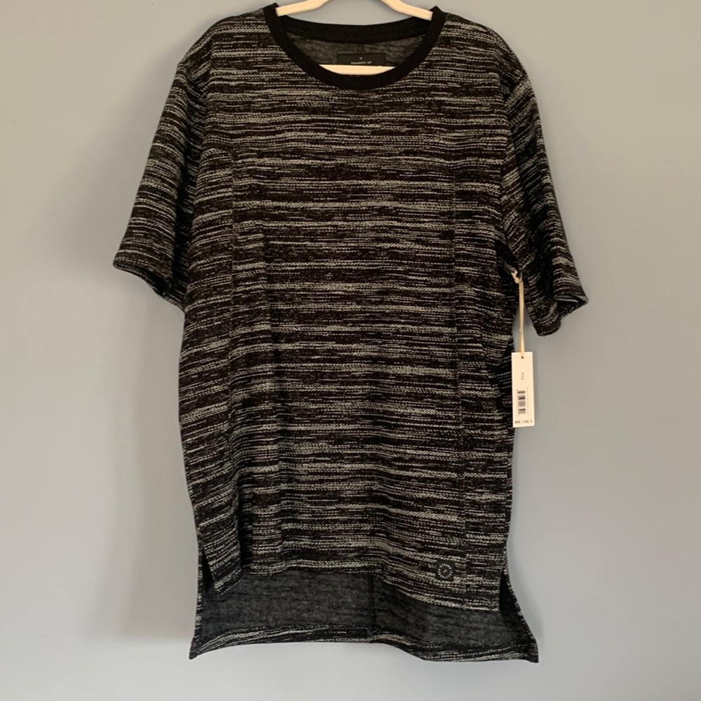 Strand Product of California XXL 100% Cotton Tunic Black and White NWT